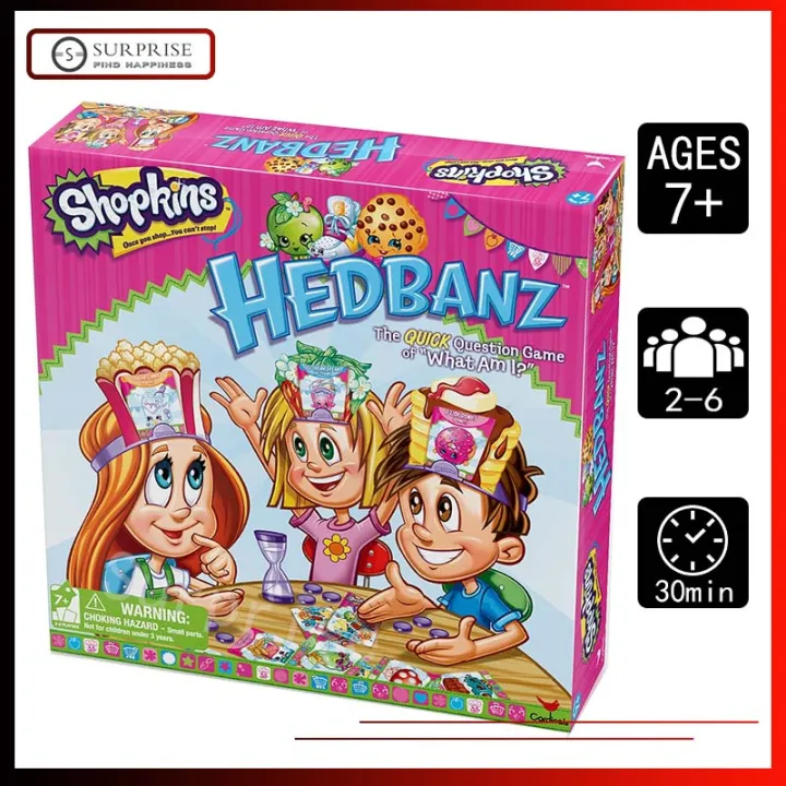 Kids Toy HedBanz Party Children Board Game about Foods Lazada PH
