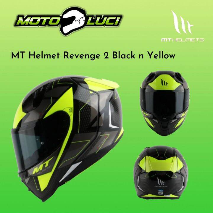 MT HELMETS FREE EXTRA SMOKE VISOR REVENGE2 Lazada PH