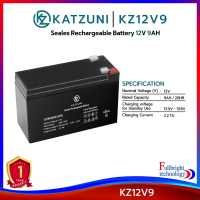 แบตเตอรี่ KADZUNI รุ่น KZ12V9 Seales Rechargeable Battery 12V 9AH รับประกันศูนย์