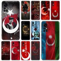 Republic Of Turkey Flag Phone Case For Huawei Honor 60 50 SE 30S Mate 30 20 10 Lite 40 Nova 9 8 Pro Y60 8i 7i 7SE 5T Premium Hand Tool Parts Accessori