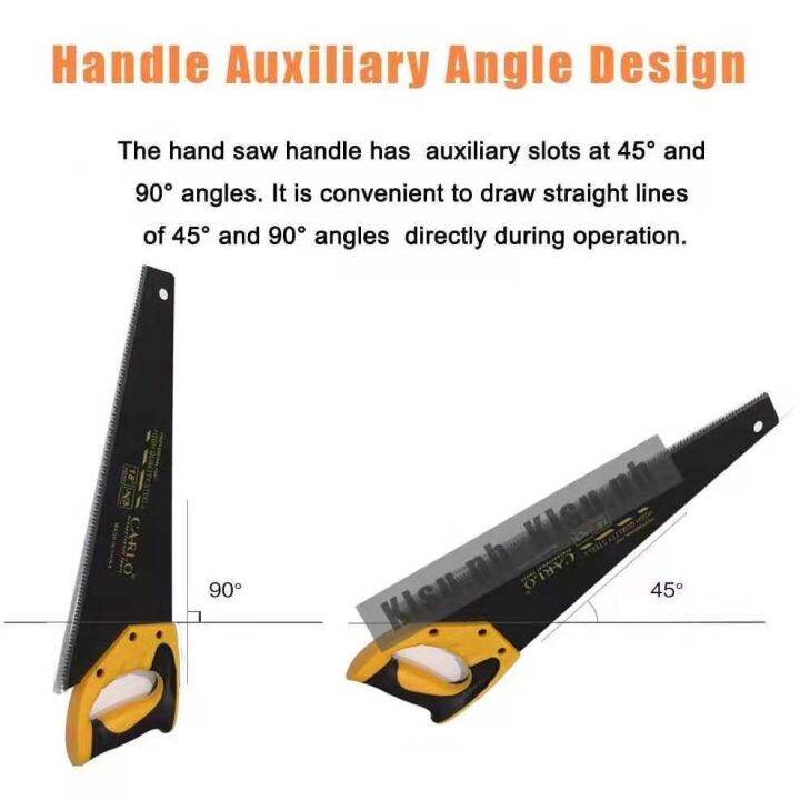 Hand Saw Fine Finish TPI Cross Cut Hand Saw 18Inch Lazada PH