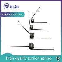 V-Spring, 0.8 เส้นผ่านศูนย์กลางลวด Torsion Small Torsion Spring, Hairpin Spring, 180/120/90/60 Degree Torsion Torsion Spring, 10 ชิ้น-Yunjuek