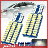 yidibai T10 3014 W5W 33 SMD LED CANbus Car Light ความกว้างหลอดไฟสีขาว