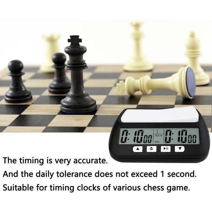 International Chess Clock Timer Digital Count Down Chess Stopwatch Up