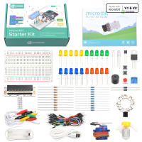 Micro:bit Starter Kit ElecFreaks ชุดการเรียนรู้พื้นฐานไฟฟ้าอิเล็กทรอนิกส์โค้ดดิ้ง