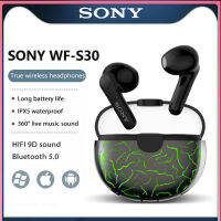 [AWEAR] SONY WF-S30ชุดหูฟังไร้สายบลูทูธ V5.0หูฟังชนิดใส่ในหูพร้อมชุดหูฟังกีฬาข้าวสาลีสำหรับโทรศัพท์ทั้งหมด