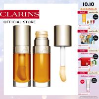 CLARINS LIP COMFORT OIL #01 HONEY 7ml คลาแรงส์ ลิป คอมฟอร์ท ออยส์ ลิปบำรุงริมฝีปาก เครื่องสำอาง ลิป ลิปกลอส ชุ่มชื่น