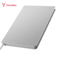 Aluminum Notebook Journal Notebook Hardcover, Delicate and Stylish, Metal Small Executive Notebook, for Office and Daily Memo