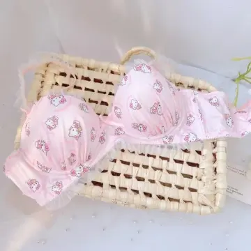 Hello Kitty Bra Panty Set  Melody Underwear Bra - Animation