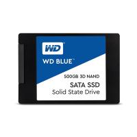 Western Digital WD Blue 500GB PC SSD 3D NAND SATA3 6GB/s 2.5 Inch Solid State Drive Hard Disk for PC Laptop(WDS500G2B0A)