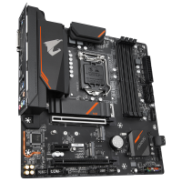 ใช้ Gigabyte มาเธอร์บอร์ด B460M AORUS PRO DDR4 128GB PCI-E 3.0 M.2 HDMI ที่รองรับการแสดงผล1200 Micro ATX