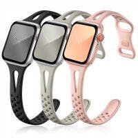 Compatible with Band 38mm 42mm 44mmSilicone Sport Breathable Bands for 7 6 5 2 1