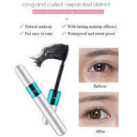 4D Lash Mascara มาสคาร่าขนตาสองด้านกันน้ำมุมกว้างสำหรับชีวิตประจำวันสำหรับการเดินทางสำหรับผู้หญิง