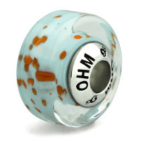 บีดแก้ว มูราโน่ Fall In The Lake OHM Murano Glass Bead Charm