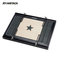 KKmoon ATOMSTACK La-Ser Engraver Honeycomb Working Table All-Metal Structure Steel Panel Board Platform With Measurement For CO2/ไดโอด/ไฟเบอร์ La-Ser เครื่องแกะสลักทำความสะอาดตัด380X284พื้นที่ทำงาน Fast Heat Dissipation Table-ปกป้องปกป้อง