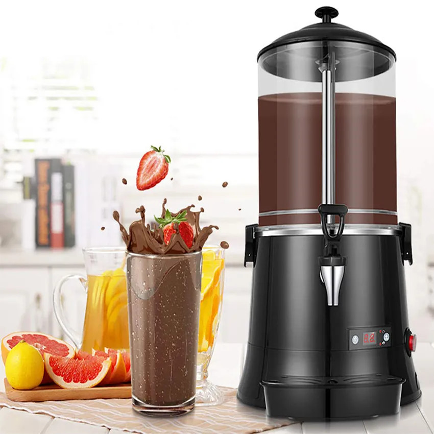 VEVOR 10L Electric Hot Chocolate Heater Melting Machine 400W Automatic Milk  Mixer Warmer for Coffee Other Beverages Commercial