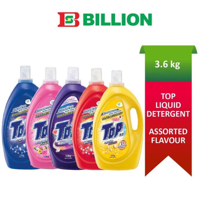 TOP Liquid Detergent 3.6kg Lazada