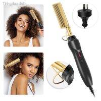 ✤♙┅ Fast Heated Hair Accessories Electric Dry Wet Use Bangs Curler Comb Straighter for