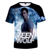 2021 Hot Sale Classic TV Teen Wolf 3d Printed T-shirt Unisex Fashion Casual Harajuku Sweatshirt Short Sleeve Oversize Tops