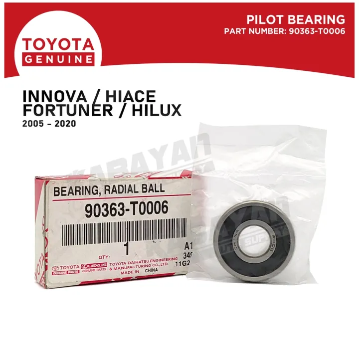 VL'Toyota Genuine Pilot Bearing for Innova / Fortuner / Hiace / Hilux