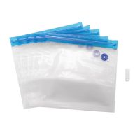 Reusable Vacuum Food Storage Zipper Bags Set