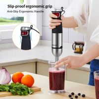 เครื่องเตรียมอาหาร5 In 1 Multifunctional 1200W Electric Hand Stick Blender Immersion Handheld Mixer Food Processor Chopper Beater