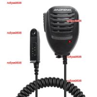 nc5yse960i6 2023 High Quality Speaker Mic for BAOFENG Waterpr Walkie Talkie Accessories for BF-A58 BF-9700 UV-9R UV-XR Two Way Radio Walkie Talkie Black Mic