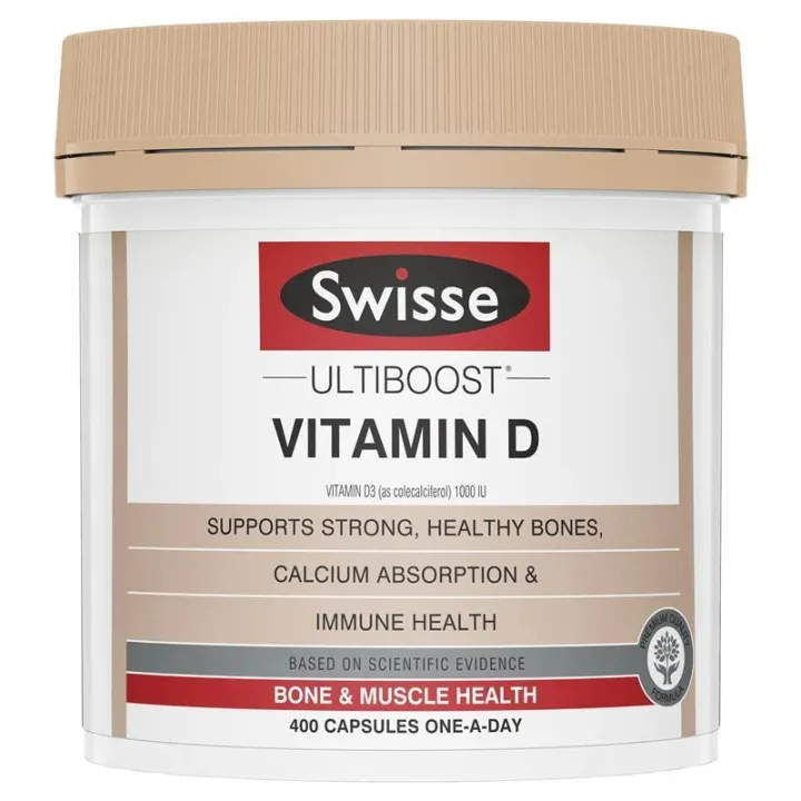 Swisse Vitamin D 400 Capsules
