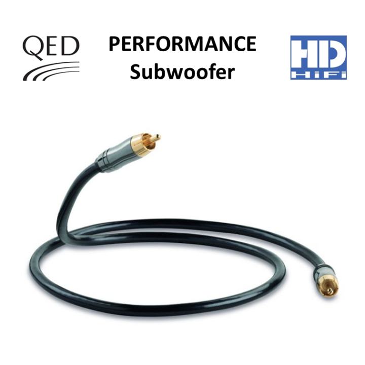 Qed Performance Subwoofer Cable Th 