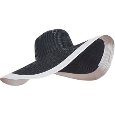 【CC】 New Diam 70cm Oversize Beach Hats  Big Brim Large Hat Protection