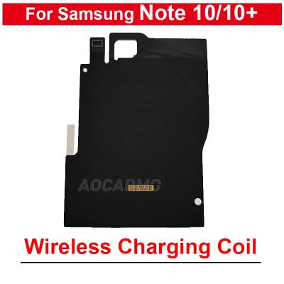สําหรับ Samsung Galaxy Note 10 / Note10 Plus ขดลวดเหนี่ยวนําการชาร์จแบบไร้สาย NFC โมดูล Flex Cable อะไหล่