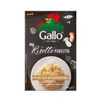 สินค้านำเข้า มีจำกัด (x1 Unit) กาโล่ ข้าวริซอสโต้ผสมเห็ด 175 กรัม - Risotto Rice with Mushroom 175g Gallo brand