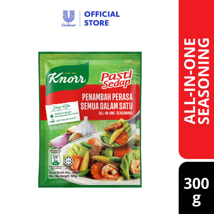 Knorr Seasoning Powder AllinOne Pasti Sedap 300g Lazada