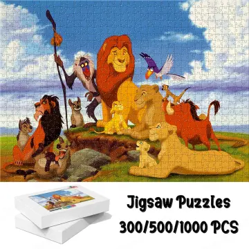 Disney Lilo & Stitch 1000 Pieces Paper Jigsaw Puzzle Cartoon