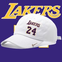 แบรนด์ยอดนิยมแบรนด์ร่วมหมวก Lakers หมวกเบสบอลตัวอักษร James หมวกกันแดดกลางแจ้งสุดอินเทรนด์