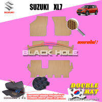 Suzuki XL7 ปี 2021 - ปีปัจจุบัน พรมรถยนต์XL7 พรมเข้ารูปสองชั้นแบบรูรังผึ้ง Blackhole Double Mat (ชุดห้องโดยสาร)