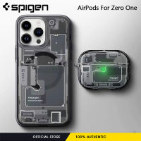 Spigen เคสซีรีส์หนึ่งสำหรับ Apple AirPods 1/2 / AirPods Pro / AirPods 3 / AirPods Pro 2ทนทานป้องกันซิลิโคนสัมผัสนุ่มพร้อมคาราบิเนอร์ที่ถอดออกได้