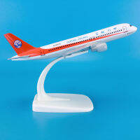 ABaza ขายร้อนสังกะสี Ally วัสดุ1:235 16ซม. เครื่องบินรุ่น Aircrafts Airbus A320-200 Sichuan เครื่องบิน ModelM