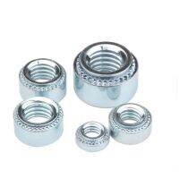 50Pcs m2 m2.5 m3 m4 m5 m6 Slab Thickness 1.4mm 1.0mm 0.8mm Carbon Steel Rivnut Self-Clinching Insert Nutsert Press Rivet Nut