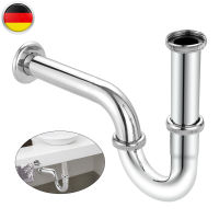 Easy to Install Stainless Steel Waste Drain Valve Siphon for Faucet Sink 14 x 32mm Long lasting Performance