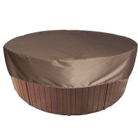 Outdoor Furniture Round Bathtub Cover Garden Courtyard Spa Hot Bathtub Swimming Pool Protector Dust Covers Dustproof Top Cover