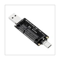 1 Pcs CFast USB 3.1 Type A+C Card Reader Adapter Aluminum CFast Memory Card Adapter