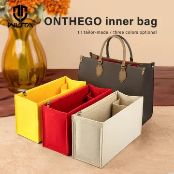Purse Organizer For Onthego Bag | Tote Bag Organizer | Designer Handbag  Organizer | Bag Liner | Purse Insert | Purse Storage