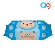 Khăn ướt Agi 80 tờ, Khăn ướt cho bé hàng công ty chính hãng mềm mịn không
