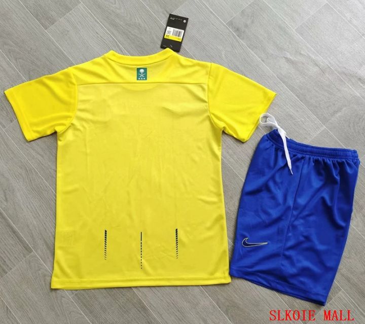 เสื้อยืดสโมสรฟุตบอล23-24ชุดเสื้อผ้าเล่นฟุตบอลคุณภาพแบบไทยสำหรับเด็กและผู้ใหญ่