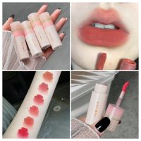 Cappuvini ลิปสติกสีเวลเว็ดเครื่องสำอางค์กันน้ำได้ด้าน Lipstik Tahan Lama ลิปสติกเหลว