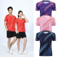 shot goods XS-4XL Men Badminton Shirt Men Jersey Shorts Sport Shirt