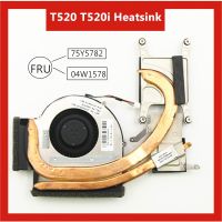 Newprodectscoming For Lenovo Thinkpad T520 T520i Heatsink CPU Cooler Cooling Fan FRU 75Y5782 04W1578