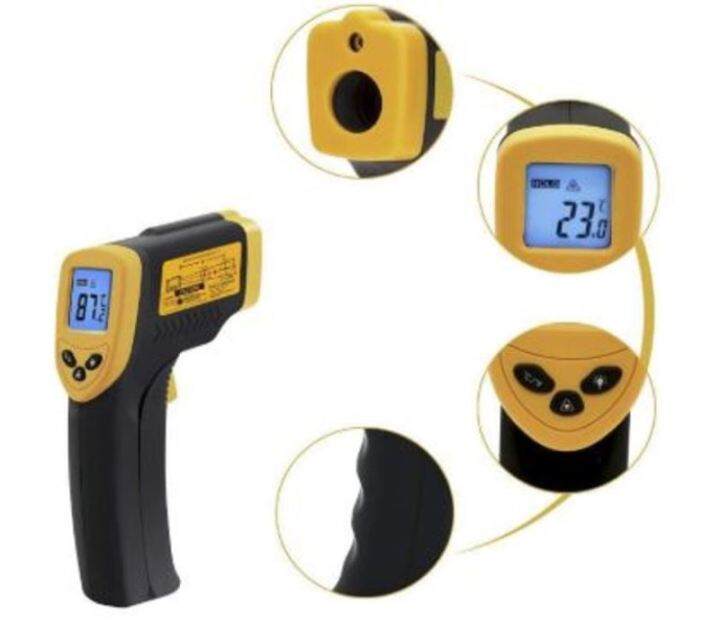 For Industrial Use Etekcity 774 Digital Laser Non Contact Infrared Thermometer Reading 1469