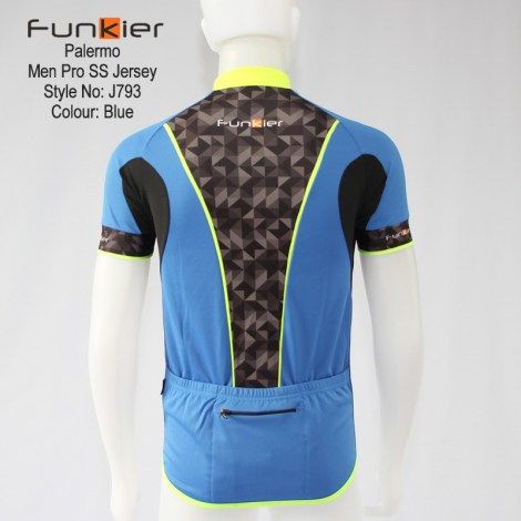 ผ่อน-0-เสื้อจักรยานเเขนสั้น-funkier-palermo-blue-j-793